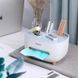 Настольный органайзер Ecoco Tissue с диспенсером для салфеток и отсеками для удобного хранения аксессуаров 54016/5 фото 6