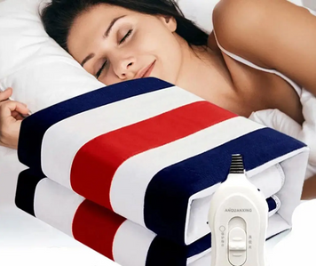 Электрическая согревающая простынь &ndash; матрас с подогревом Electric Blanket, 150х120 см ∙ Электропростынь электроматрас с сумкой 51640/5 фото