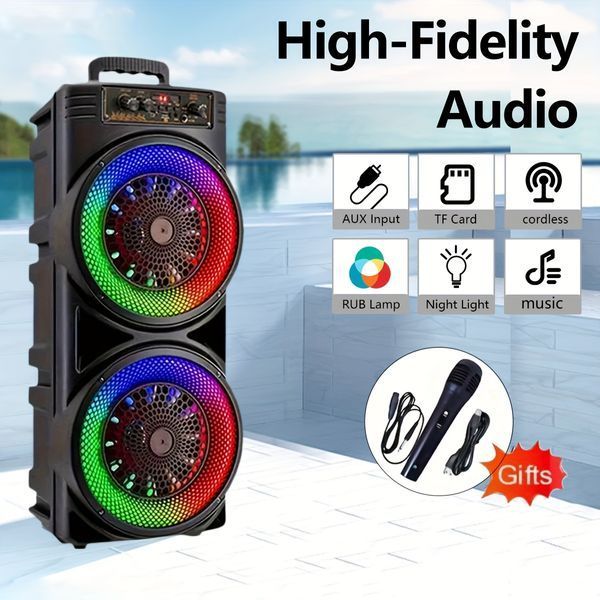 Колонка Bluetooth Wireless Speaker TTD-2807 ∙ Портативна Bluetooth-колонка TTD-2807 57042/40 фото