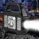 Ручной аккумуляторный фонарик Solar light YT-880B для кемпинга и работы &bull; Фонарь ручной YT-880B с солнечной панелью и Power Bank 56433/12 фото 7