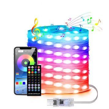 Уличные огни 5M Smart Bluetooth App Control ∙ Светодиодная LED гирлянда 5M Smart с управлением через приложение 56840/9 фото