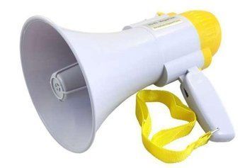 Громкоговоритель MEGAPHONE HW 8C Ручной складной рупор - мегафон 63067/00 фото