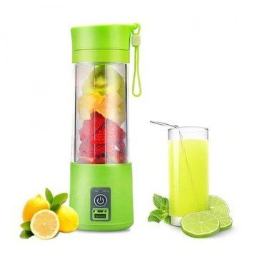 Кружка &ndash; блендер Juice Cup NG-01 &middot; Фітнес &ndash; шейкер для смузі з USB зарядкою &middot; Портативний соковитискач з функцією Power Bank 51336/55 фото