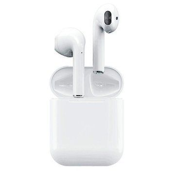 Наушники AirPods i12 BT с сенсором Bluetooth беспроводные наушники - вкладыши в зарядном кейсе 73065с/98 фото