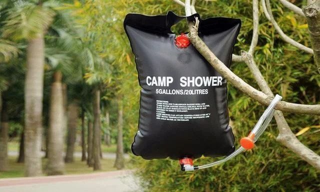 Літній душ дачний переносний похідний CAMP SHOWER 20 літрів / Душ для дачі підвісний 62108/40 фото