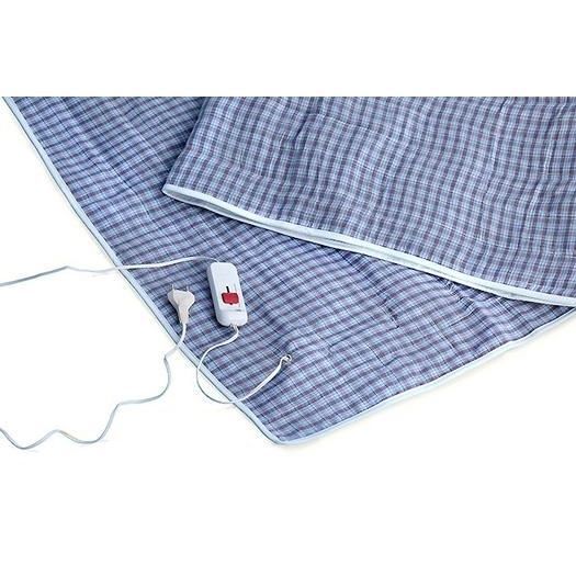 Електричне зігрівальне простирадло &ndash; матрац з підігрівом Electric Blanket, 150х70 см ∙ Електропростирадло електроматрац з сумкою 51640c/5 фото