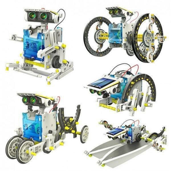 Робот-конструктор Solar Robot 13 в 1 на сонячній батареї 61051/99 фото