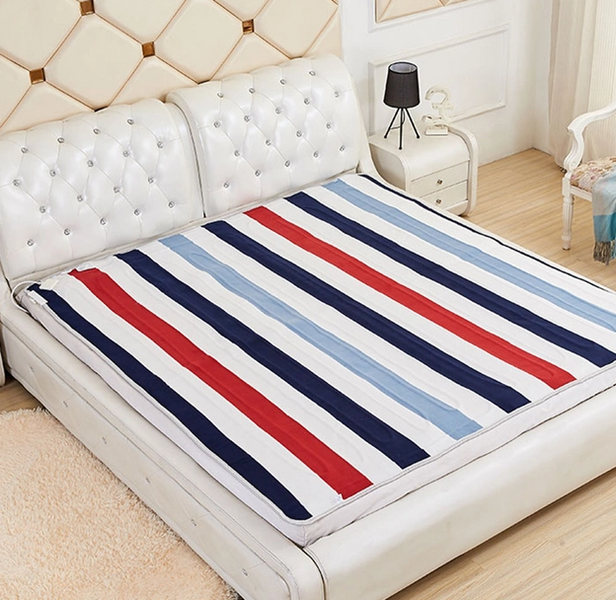 Електричне зігрівальне простирадло &ndash; матрац з підігрівом Electric Blanket, 150х70 см ∙ Електропростирадло електроматрац з сумкою 51640c/5 фото