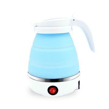 Портативный складной силиконовый чайник Foldable Kettle электрический чайник электрочайник 45288/5 фото