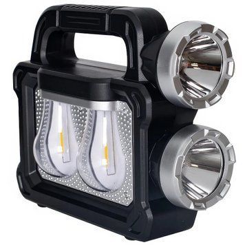 Ручной фонарь Hurry-bolt Multifunctional Portable Lamp HNB-7718-2W &bull; Фонарь HNB-7718-2W на солнечной батарее с функцией PowerBank 56500/12 фото