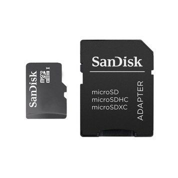 Карта пам'яті SanDisk MicroSD 08GB10 with Adapter 52642/00 фото