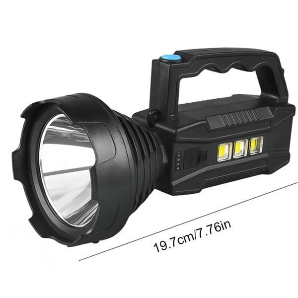 Универсальный LED фонарь 8809T с COB панелью и солнечной зарядкой ∙ Светодиодный фонарик 8809T 56744/5 фото