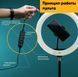 Кільцева LED лампа S31 Світлодіодна лампа USB з кріпленням тримачем телефону, 33см 66120/59 фото 6